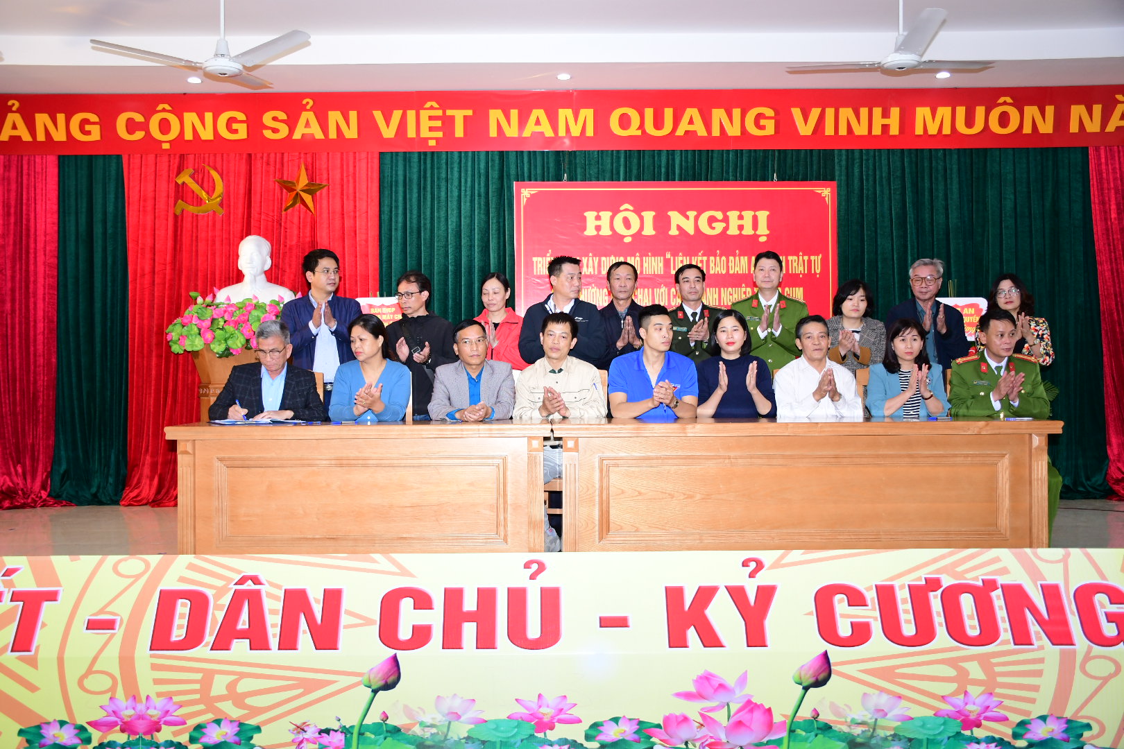 Phường Máy Chai: Triển khai xây dựng mô hình “Liên kết bảo đảm ANTT các doanh nghiệp trong cụm 226 Lê Lai